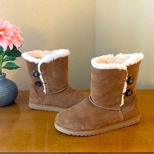 Suede Booties